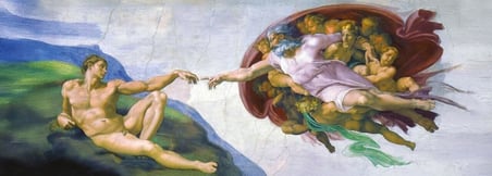 Ademin Yaratılışı 1000 Parça Panorama Puzzle