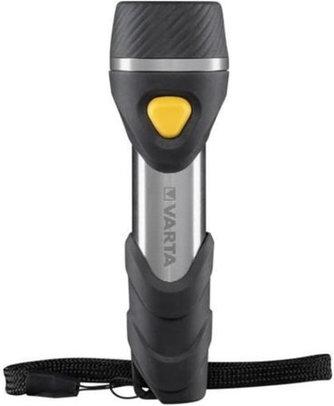 Day Light Multi LED F10 Taschenlampe mit 5 LEDs (inkl. 1xAA Longlife Power Batterie, ideal für Haushalt, Camping, Angeln, Garage, Notfall, Stromausfall, Outdoor)