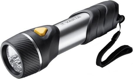 Day Light Multi LED F10 Taschenlampe mit 5 LEDs (inkl. 1xAA Longlife Power Batterie, ideal für Haushalt, Camping, Angeln, Garage, Notfall, Stromausfall, Outdoor)