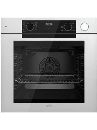 FERRE - Steam Plus Serisi 3lü Cam Ankastre Set (QEP64CB-SS206-D078SA)