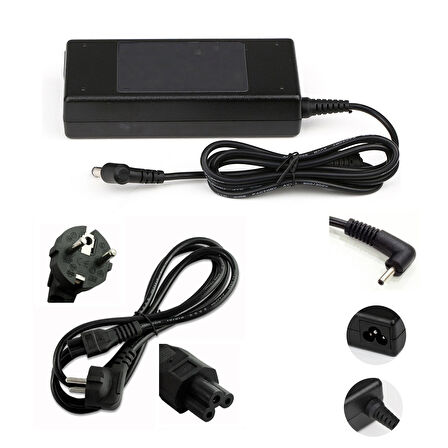 Hometech HT C14M, HTBook C14M, HTBook HTC14M Uyumlu Adaptör Şarj Aleti Şarj Cihazı