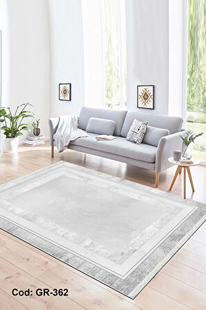 Pamuk Dokuma Taban Kaymaz Yıkanabilir Klasik Desenli  Salon Halısı Mutfak Halısı Koridor Halısı