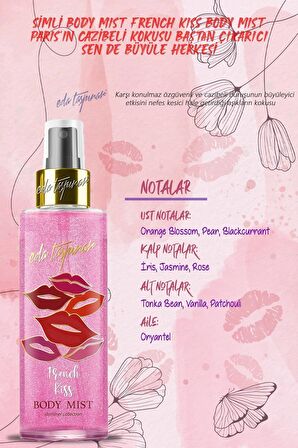 Eda Taşpınar French Kiss Simli Body Mist - 200 ML