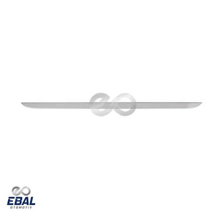 Dacia Duster Formlu Krom Bagaj Alt Çıtası  2010-2018 Arası Paslanmaz Çelik