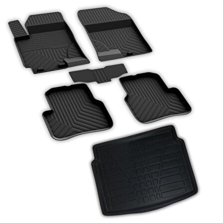 Hyundai i30 3 Ferrous 4D Paspas ve Alt 3D Bagaj Havuzu 2017 ve Üstü