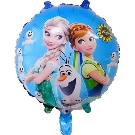 145 cm Frozen Elsa Anna Olaf Folyo Balon 18 İnç - Doğum Günü Parti Dekorasyon Balonu