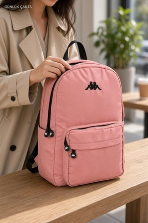 Kappa Pembe Sırt Çantası  43 30 13