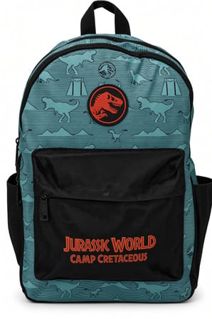 Dinozor Temalı İlkokul Okul Çantası Çocuk Öğrenci Sırt Çantası Günlük Kullanım 41 x 25 x 10 cm