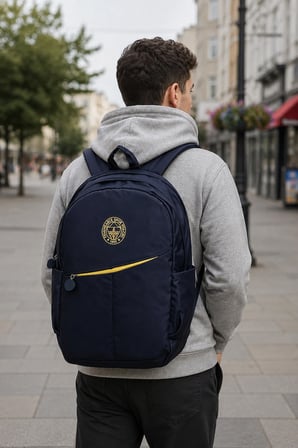 Fenerbahçe Comfort Lacivert Sırt Çantası Futbol Takımı Taraftar Günlük Çanta 45x30x15 cm