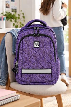 Cosy Sırt Çantası Yosun Mor Günlük Kullanım 45x32x15 cm