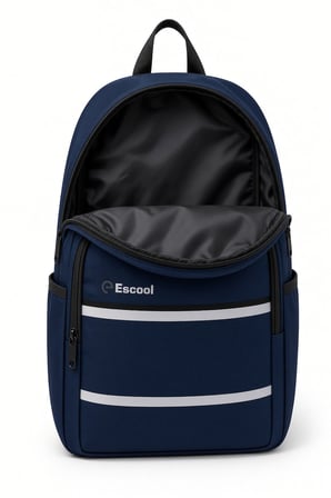 Lacivert Lüks İlkokul Okul Çantası Çocuk Öğrenci Sırt Çantası Günlük Okul Kullanımı 45 x 30 x 15