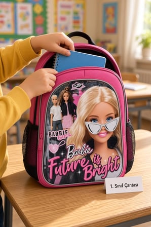 Barbie İlkokul Sırt Çantası 40x27x15 cm