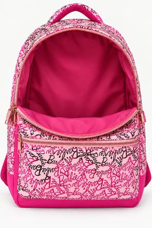 İlkokul Okul Çantası Kız Çocuk Pembe Sırt Çantası 43x28x12 cm