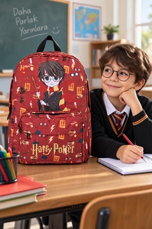 Harry Potter İlkokul Okul Çantası Sırt Çantası 42x30x14 cm