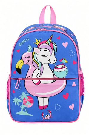 Unicorn Flamingo Lüks Anaokulu Okul Çantası Çocuk Sırt Çantası Günlük Kullanım 32 x 24 x 8 cm
