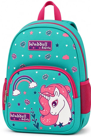 Unicorn Anaokulu Okul Çantası Çocuk Sırt Çantası Okul Öncesi Günlük Kullanım 30 x 23 x 15 cm