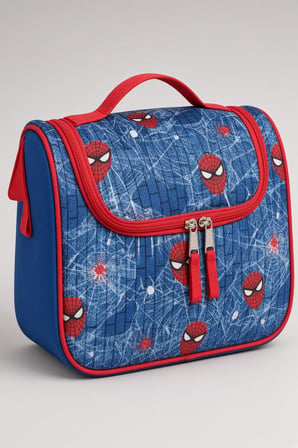 Spider Örümcek Adam Beslenme Çantası Çocuk Okul Yemek Çantası Termal Isı Yalıtımlı 24x22x14 cm