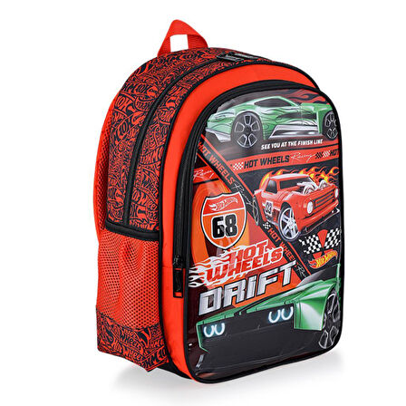 Mikro Hot Wheels Okul Çantası-Sırt çantası  48376 HAWK DRIFT 