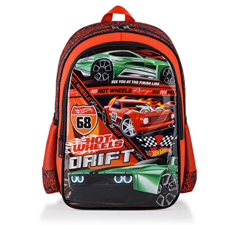 Mikro Hot Wheels Okul Çantası-Sırt çantası  48376 HAWK DRIFT 