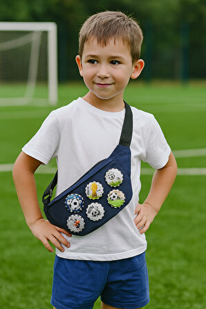 Lisanslı Yaka çanta rozeti FUTBOL 6LI