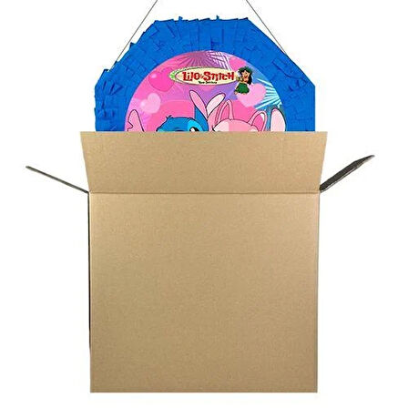 Pinyata LİLO VE STİÇ sopalı 42 cm sopalı