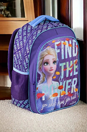 Frozen İlkokul Çantası ve Beslenme Çantası Seti 2'li set