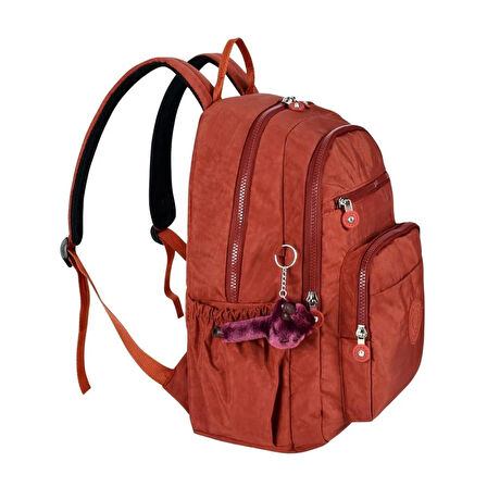 Kırınkıl sırt çantası Okul Çantası Spor Çantası Günlük Çanta115-1 FÜME GRİ