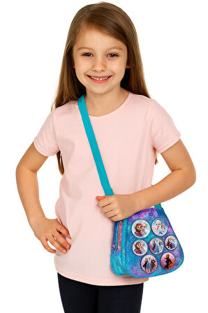 Lisanslı Yaka çanta rozeti FROZEN 6LI