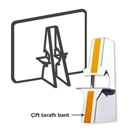 Ayaklı pano Bluey Bingo Ayaklı Pano 35 cm Turuncu Doğum günü ayaklı dekor süs