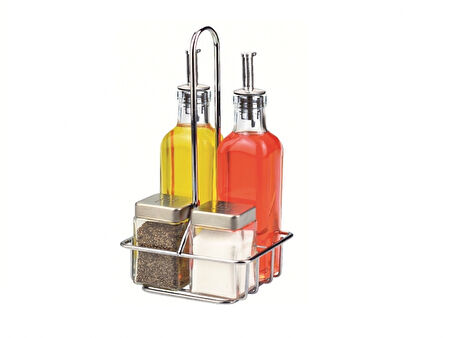 Cooker 5 Parça Sosluk ve Baharatlık