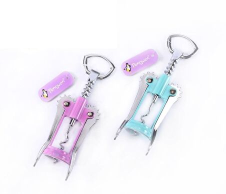 Penguen Tirbuşon Renkli Sap PNG-1590