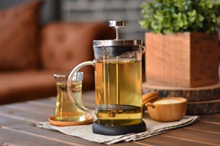Bambum Taşev Stene French Press 600ml Siyah T0045