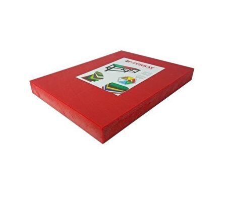 Türkay Polietilen Kesme Tahtası Kırmızı 60x40x4cm
