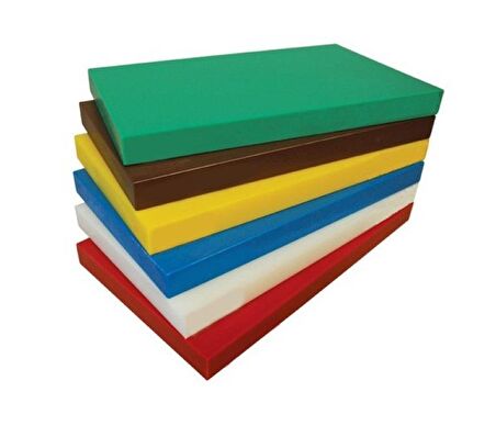Türkay Polietilen Kesme Tahtası Kırmızı 60x40x4cm