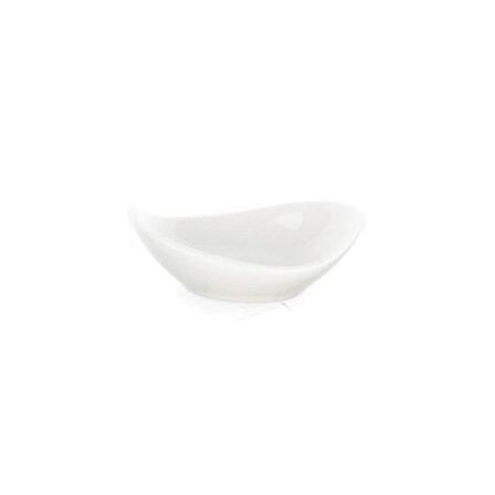 Ultraform Porselen Oval Dalgalı Kase Std 9x5cm