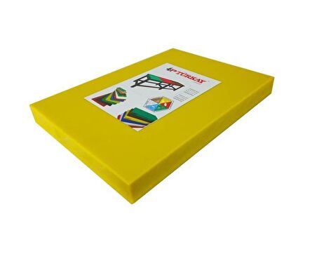 Türkay Polietilen Kesme Tahtası Sarı 32,5x26,5x2cm