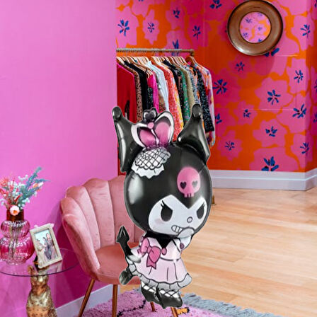 Folyo Balon Kuromi Temalı 50X78CM Doğum Günü Balonu