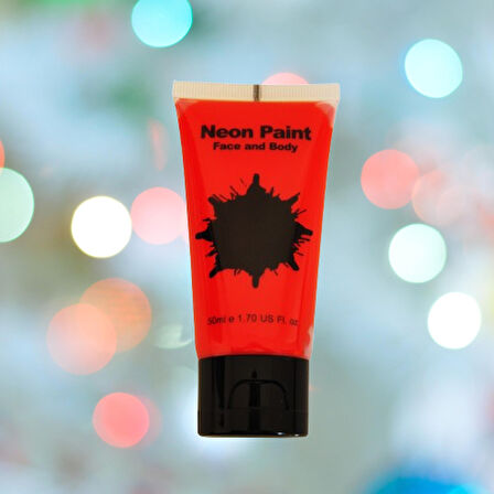 Halloween Cadılar Bayr Kırmızı Yüz Boyası Tüp 50ml