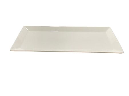 Güral Porselen 34cm Kayık Tabak Krem GBSMER34KY