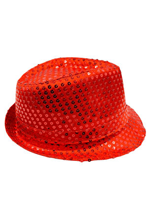 Pullu Lüks Kırmızı Fotr Yılbaşı Şapkası – Parti ve Konsept Aksesuarı