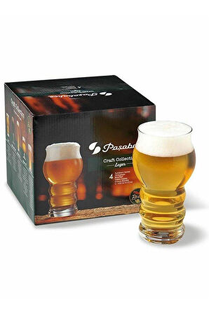Paşabahçe 420685 Craft Lager Bira Bardağı 435cc 4'lü