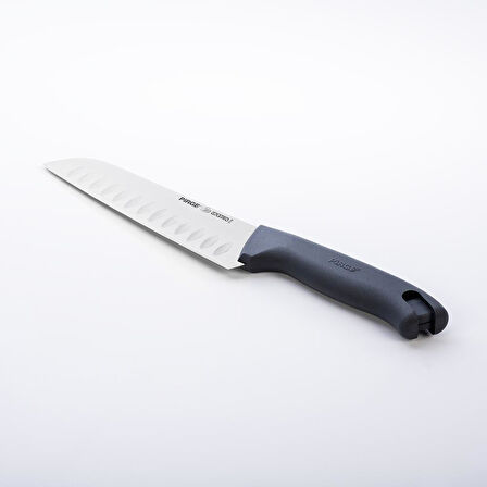 Pirge Gastro Santoku Bıçağı Oluklu Gri 17 Cm 37168