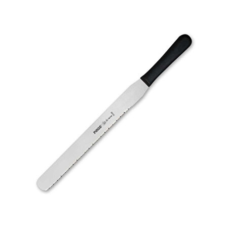 Pirge Creme Pasta Bıçağı Dişli Siyah 30 Cm 71192