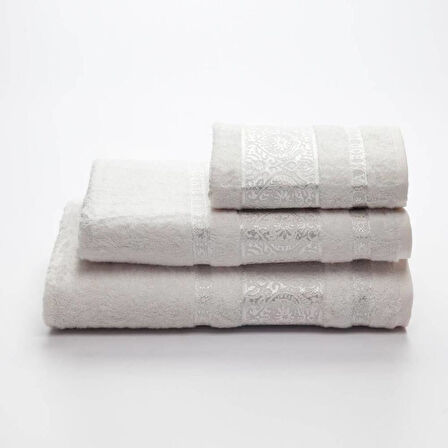 Maxstyle Bamboo Luxury Havlu Krem 70x140cm