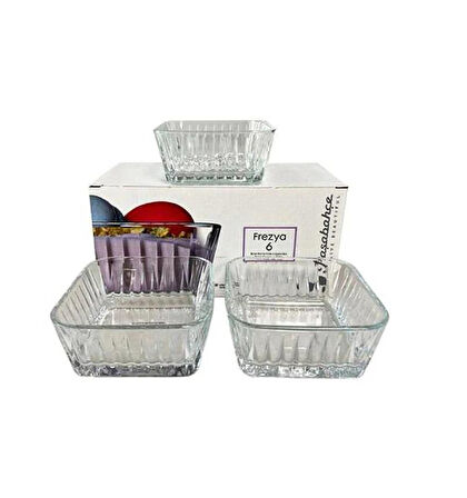 Paşabahçe 530236 Frezya Çerezlik Kase 6'lı 220cc