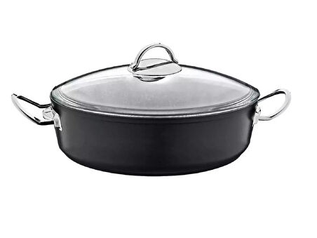 Oms Gastro Granit Karnıyarık Tencere 34x9,5cm 3313