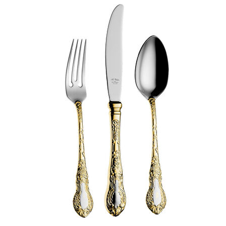 Aryıldız Çırağan Prestige 89 Parça 12 Kişilik Çatal Kaşık Bıçak Takımı Plus Parlak 