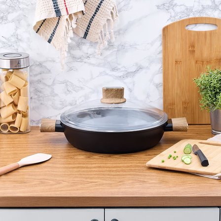 Aryıldız Eco Seramik Kısa Tencere 30cm