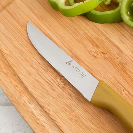 Aryıldız Primo Sebze Bıçağı Gold 11cm 301760
