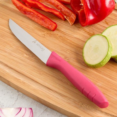 Aryıldız Primo Sebze Bıçağı Bordo 11cm 301746